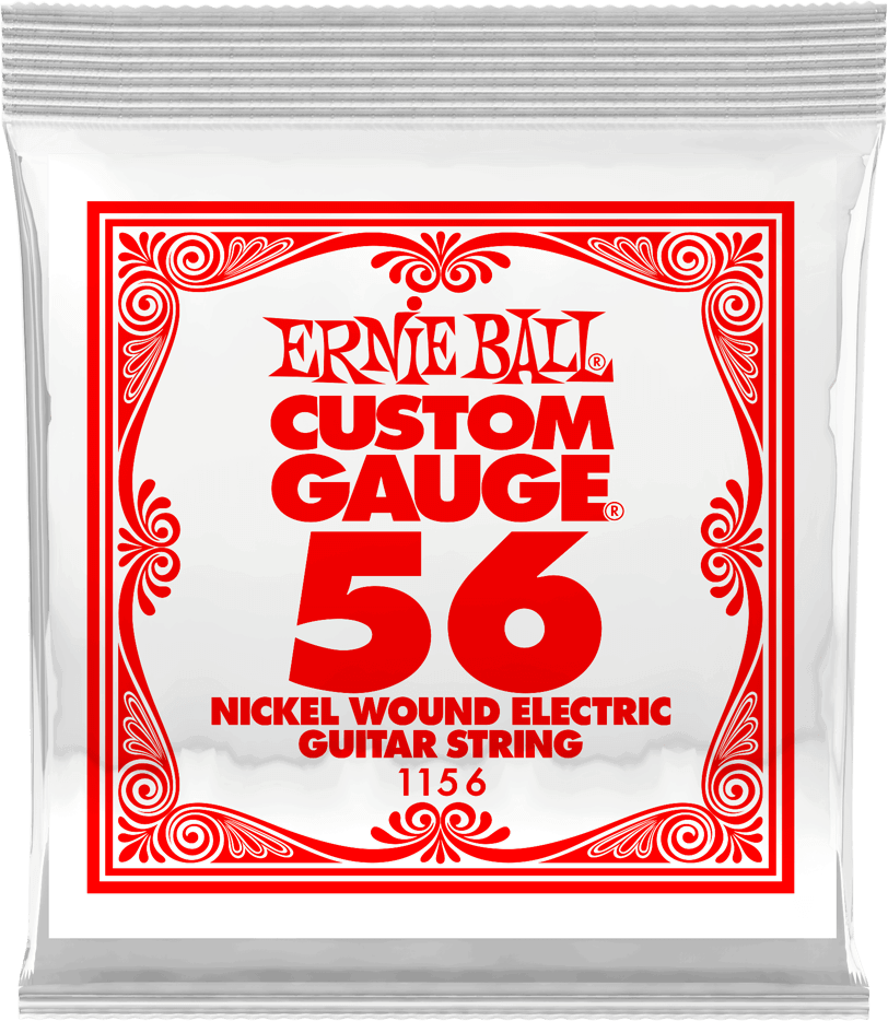 Ernie Ball Corde Au DÉtail Electric (1) 1156 Slinky Nickel Wound 56 - Cordes Guitare Électrique - Main picture