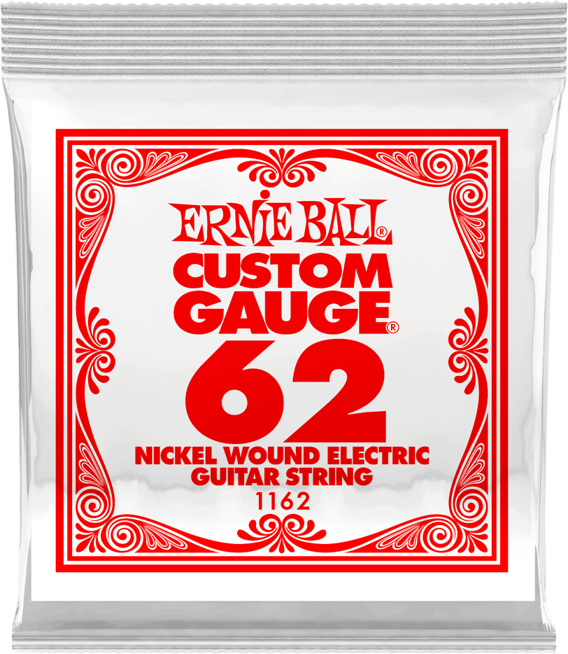 Ernie Ball Corde Au DÉtail Electric (1) 1162 Slinky Nickel Wound 62 - Cordes Guitare Électrique - Main picture
