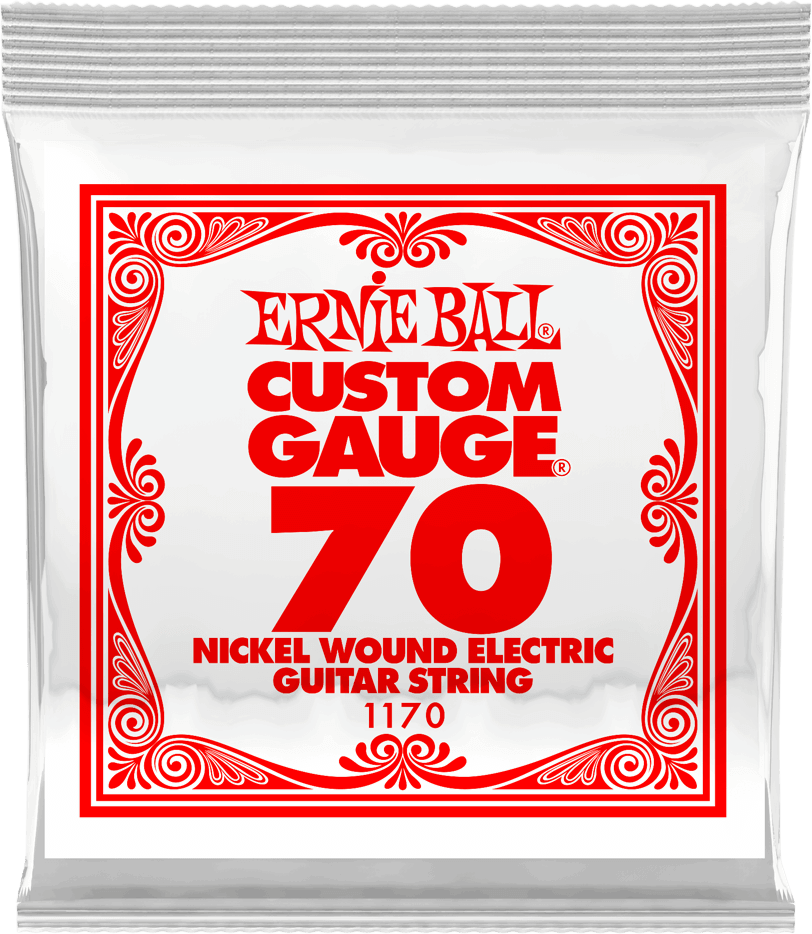 Ernie Ball Corde Au DÉtail Electric (1) 1170 Slinky Nickel Wound 70 - Cordes Guitare Électrique - Main picture