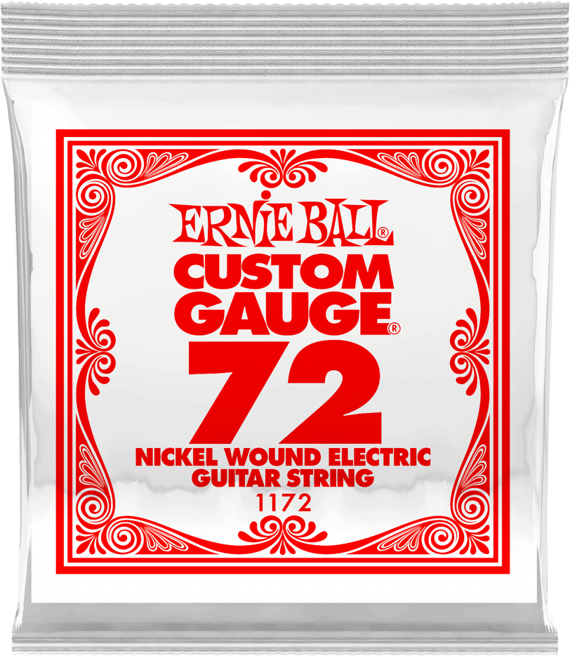 Ernie Ball Corde Au DÉtail Electric (1) 1172 Slinky Nickel Wound 72 - Cordes Guitare Électrique - Main picture
