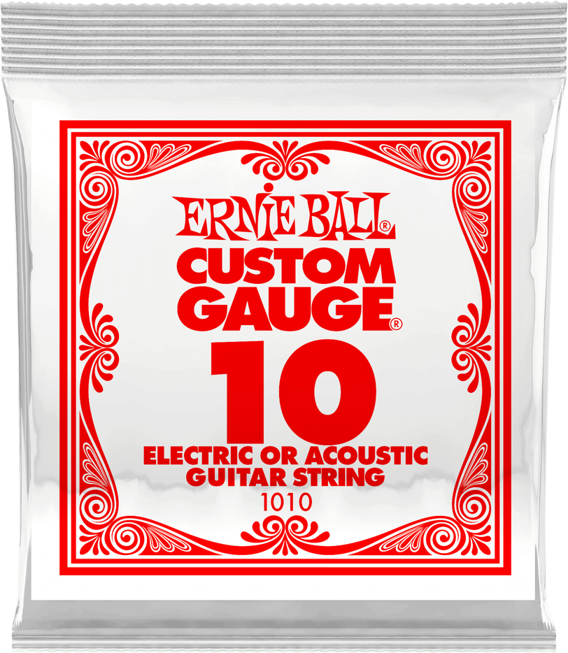 Ernie Ball Corde Au DÉtail Electric / Acoustic (1) 1010 Slinky Nickel Wound 10 - Cordes Guitare Électrique - Main picture