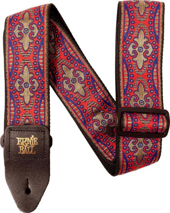 Sangle courroie Ernie ball Jacquard 2-inches Guitar Strap - Kashmir Sunset