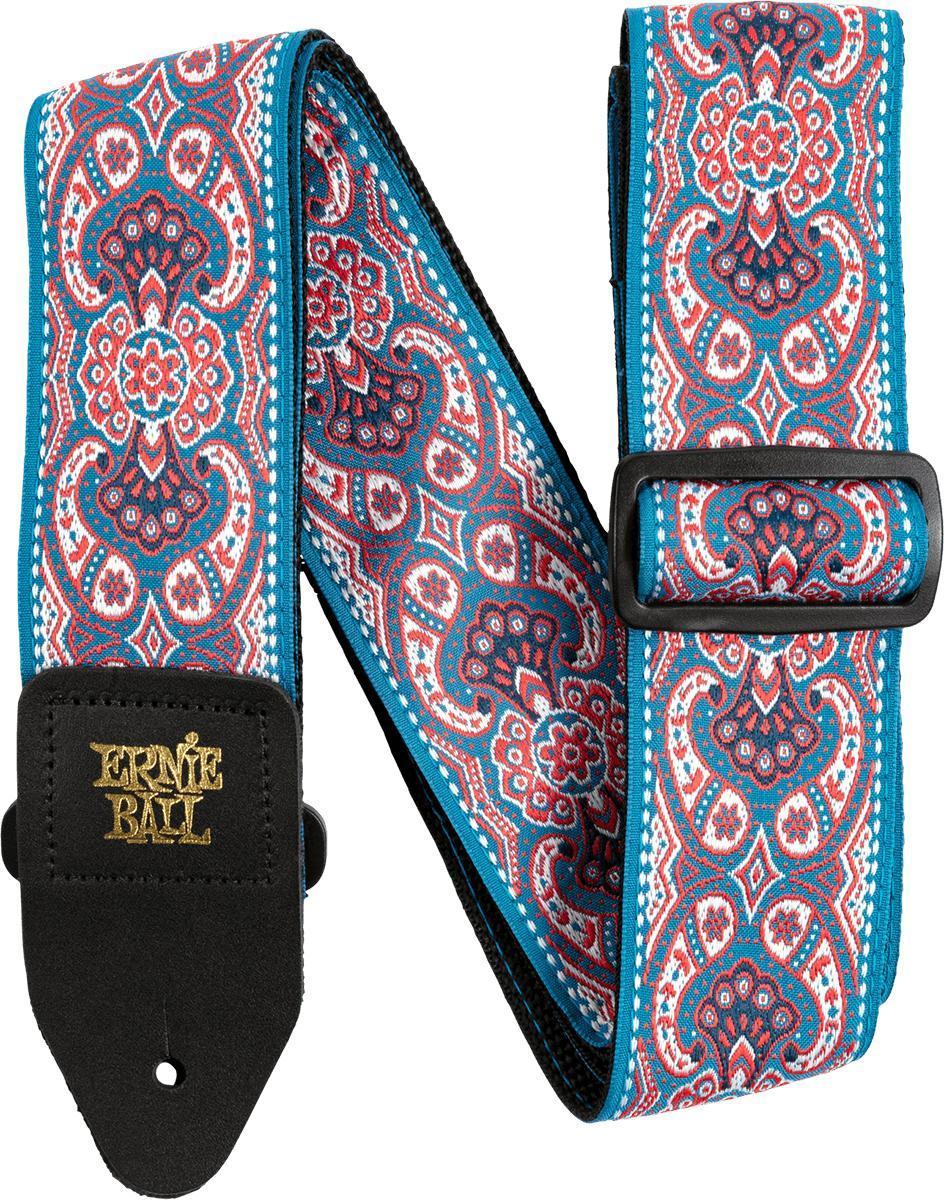 Sangle courroie Ernie ball Jacquard 2-inches Guitar Strap - Pink Paisley