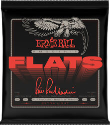 Cordes basse électrique Ernie ball Cordes basse filet plat signature Pino Palladino Extra Light 38-98 - Jeu de 4 cordes