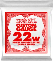 Cordes guitare électrique Ernie ball Electric (1) 1122 Slinky Nickel Wound 22w - Corde au détail