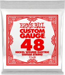 Cordes guitare électrique Ernie ball Electric (1) 1148 Slinky Nickel Wound 48 - Corde au détail