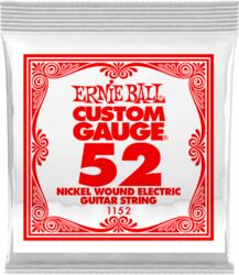 Cordes guitare électrique Ernie ball Electric (1) 1152 Slinky Nickel Wound 52 - Corde au détail