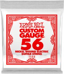 Cordes guitare électrique Ernie ball Electric (1) 1156 Slinky Nickel Wound 56 - Corde au détail