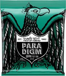 Cordes guitare électrique Ernie ball Electic (6) 2026 Paradigm Not Even Slinky 12-56 - Jeu de 6 cordes