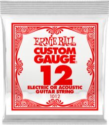 Cordes guitare électrique Ernie ball Electric / Acoustic (1) 1012 Slinky Nickel Wound 12 - Corde au détail