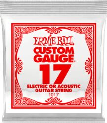 Cordes guitare électrique Ernie ball Electric / Acoustic (1) 1017 Slinky Nickel Wound 17 - Corde au détail