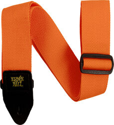 Sangle courroie Ernie ball Polypro 2-inches Guitar Strap - Orange & Black