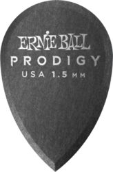 Médiator & onglet Ernie ball Prodigy Teardrop 1,5mm (X6 Pack)