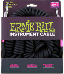 Câble Ernie ball Ultraflex - 9m - Black