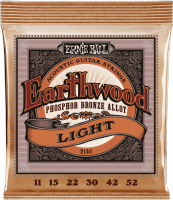 Folk (6) 2148 Earthwood Light  11-52 - jeu de 6 cordes