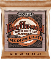 Folk (6) 2146 Earthwood Medium Light 12-54 - jeu de 6 cordes