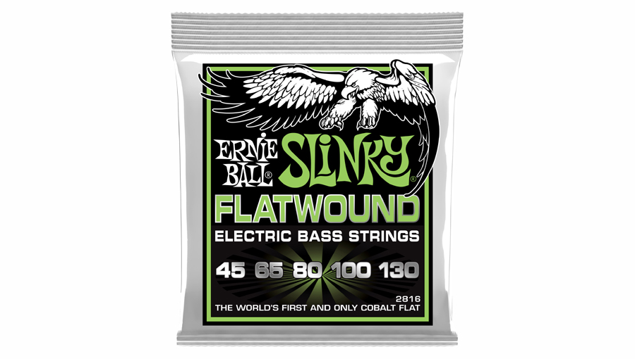 Ernie Ball P02816 5-string Regular Slinky 5-string Flatwound Electric Bass 45-130 - Cordes Basse Électrique - Variation 1