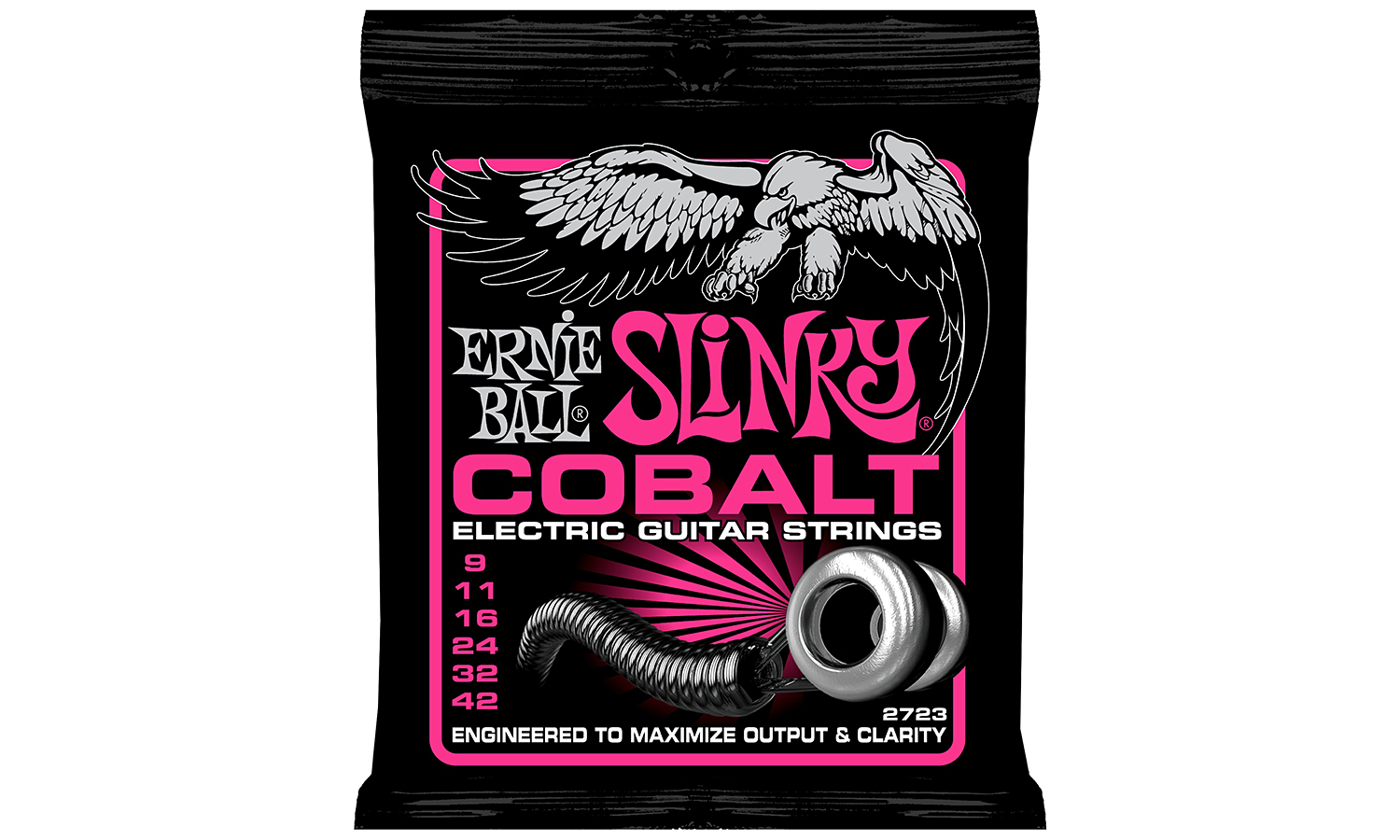 Cordes Guitare électrique Super Slinky - Calibre 9-42, Filées Nickel