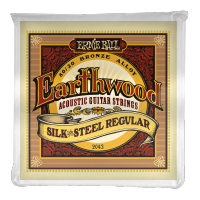 Folk (6) 2043 Earthwood Silk & Steel 13-56 - jeu de 6 cordes