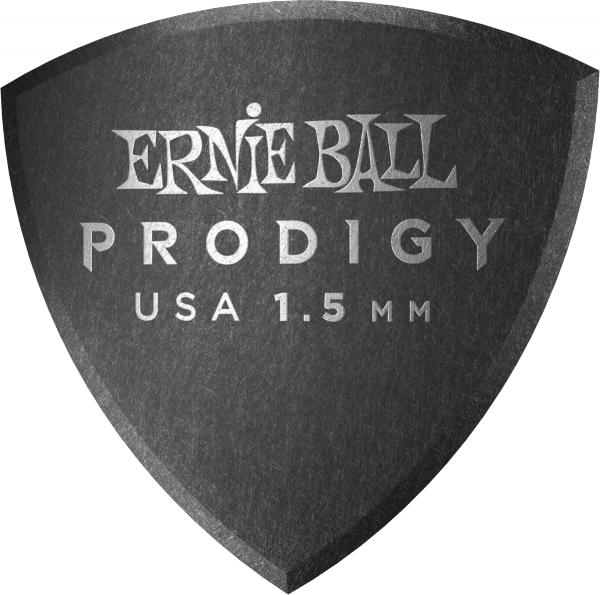 Médiator & onglet Ernie ball Prodigy Shield Large 1,5mm (X6 Pack)