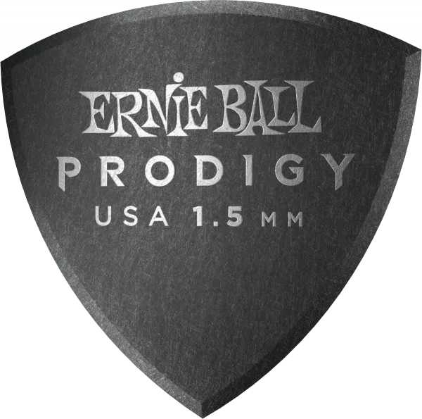 Médiator & onglet Ernie ball Prodigy Shield Large 1,5mm (X6 Pack)