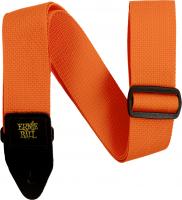 Polypro 2-inches Guitar Strap - Orange & Black