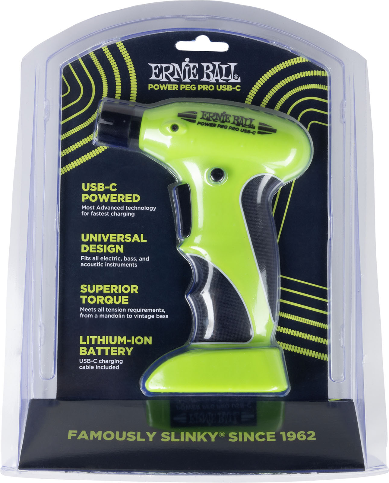 Ernie Ball Power Peg Pro Rechargeable Via Usb-c - Kit Outils - Variation 3
