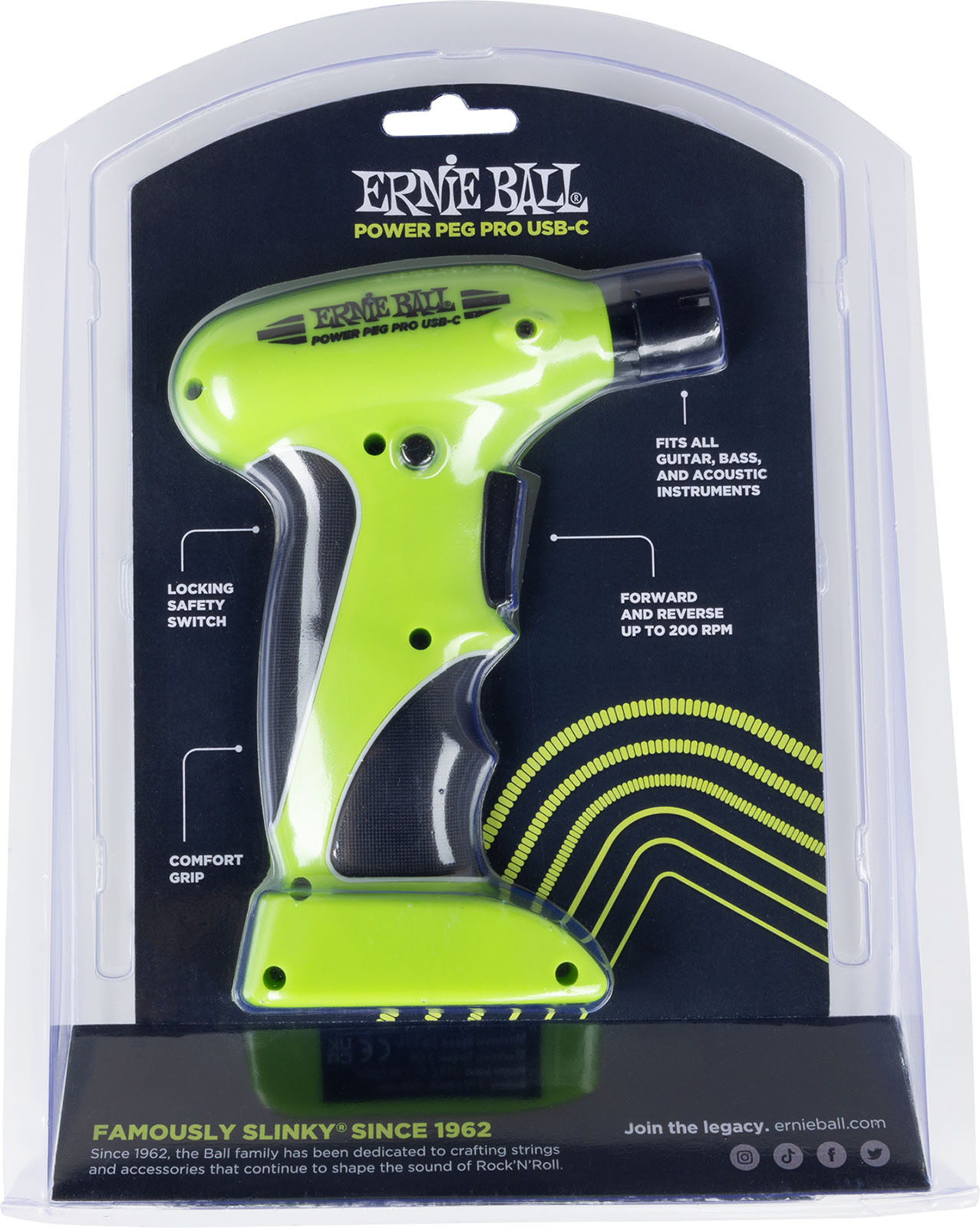 Ernie Ball Power Peg Pro Rechargeable Via Usb-c - Kit Outils - Variation 4