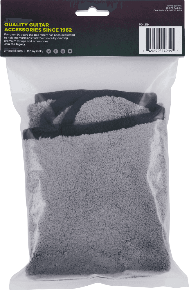 Ernie Ball Ultra-plush Microfiber Polish Cloth 30x30cm - Chiffon Nettoyage - Variation 1