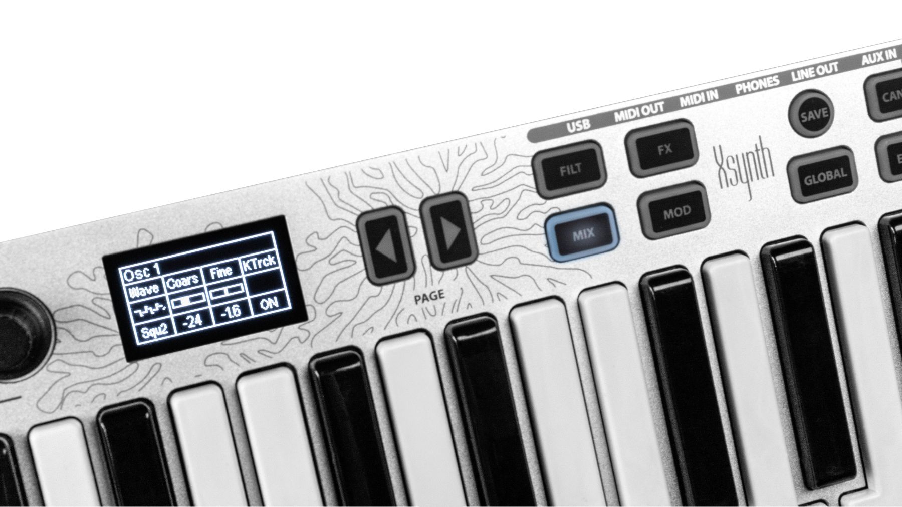 Esi Audio Xsynth - Clavier MaÎtre - Variation 2