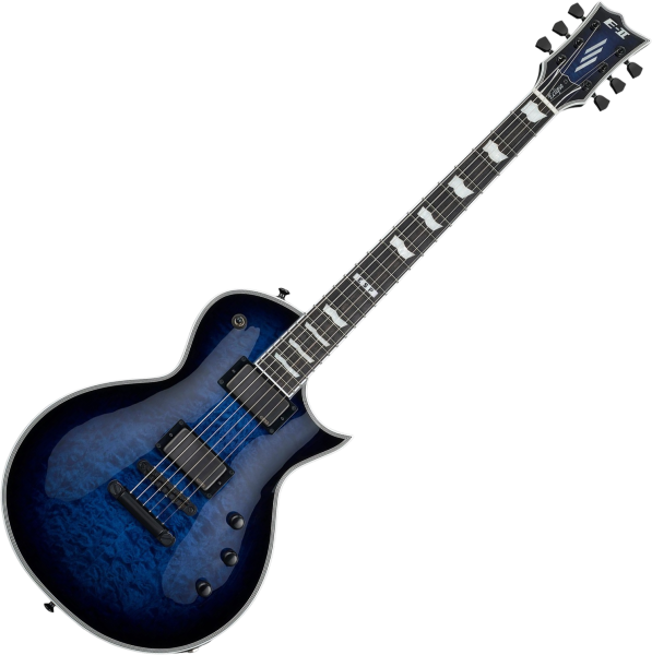 Esp E-II Eclipse (Japan) - reindeer blue Single cut electric guitar