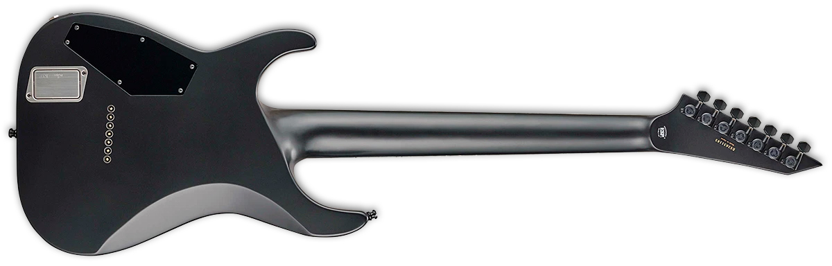 Esp Eii Horizon Nt7b Hipshot Jap 7c Baryton 2h Emg Eb - Black Satin - Guitare Électrique Baryton - Variation 2