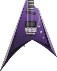 Guitare électrique métal Esp Alexi Laiho Ripped Signature - Purple fade w/ pinstripes