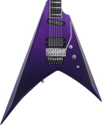 Guitare électrique métal Esp E-II Alexi Ripped (Japan) - Purple fade satin w/ ripped pinstripes