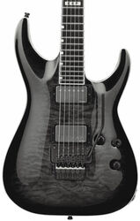 Guitare électrique forme str Esp E-II Horizon FR-II (EMG) - See thru black