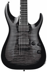 Guitare électrique forme str Esp E-II Horizon NT-II - See thru black