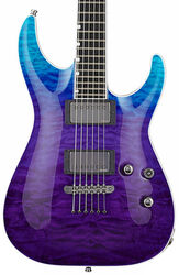 Guitare électrique forme str Esp Horizon NT-II (EMG) - Blue-purple gradation