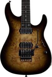 Guitare électrique métal Esp E-II SN-II (Japan) - Nebula Black Burst
