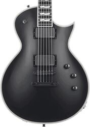Guitare électrique single cut Esp Eclipse (EMG) - Black satin