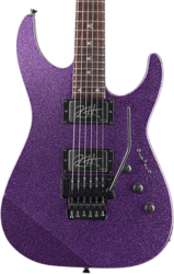 Guitare électrique forme str Esp Kirk Hammett KH-2 - Purple sparkle
