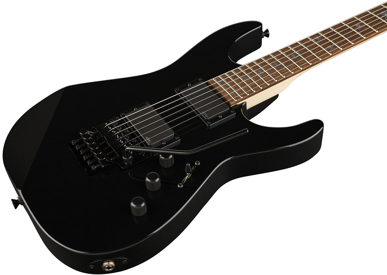 Esp Kirk Hammett Kh-2 Hh Emg Fr Rw - Black - Guitare Électrique Forme Str - Variation 2