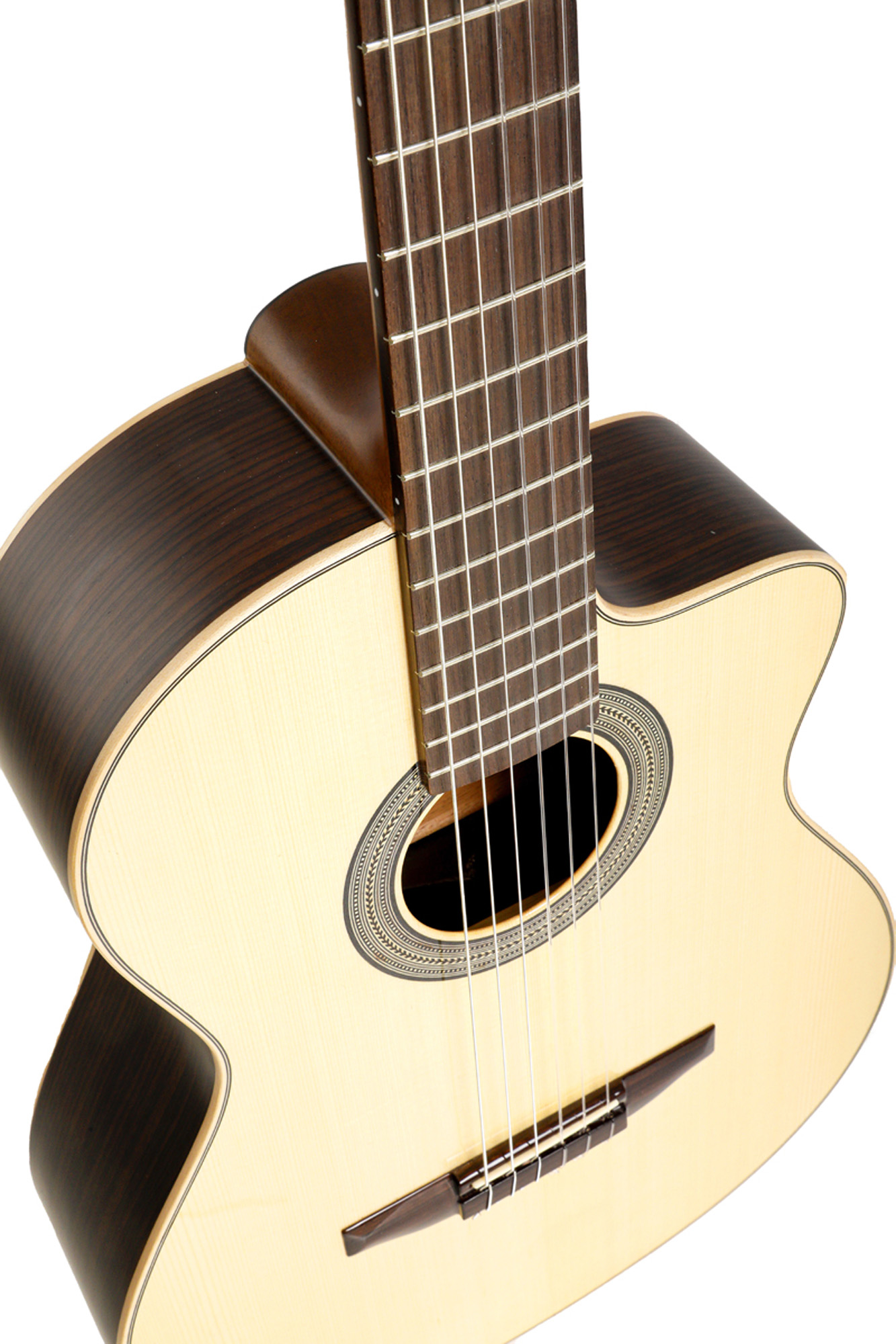 Esteve Crossover Electro Epicea Palissandre Rw - Natural - Guitare Classique Format 4/4 - Variation 2