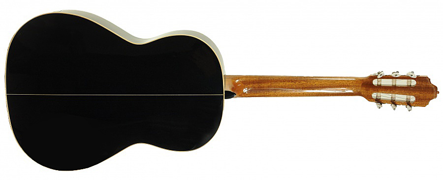 Esteve Gamberra Cedre Sycomore Rw - Black Gloss - Guitare Classique Format 4/4 - Variation 2