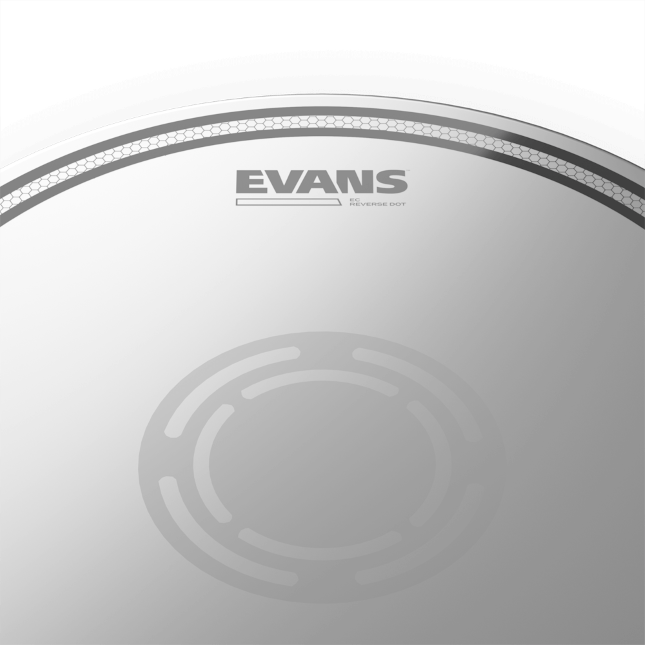 Evans B14ecsrd Edge Control Reverse Dot  Snare Drum - 14 Pouces - Peau Caisse Claire - Variation 1