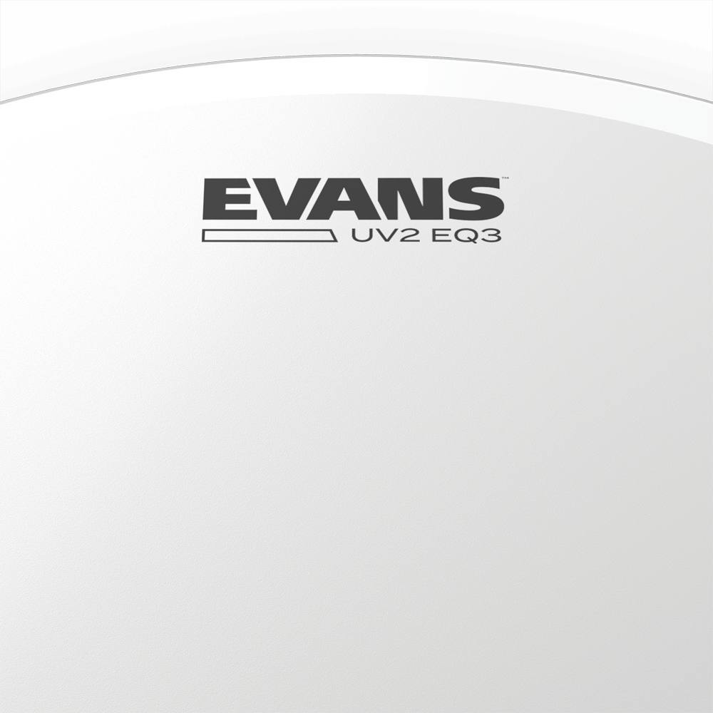Evans Bd22gb3uv2 Eq3 Bass Drumhead - 22 Pouces - Peau Tom - Variation 1