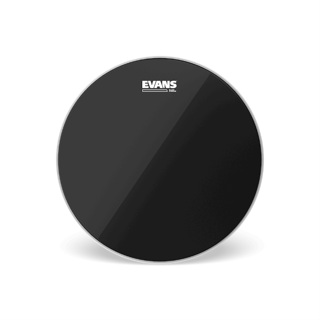 Evans Black Chrome Tom Batter - 13 Pouces - Peau Tom - Main picture