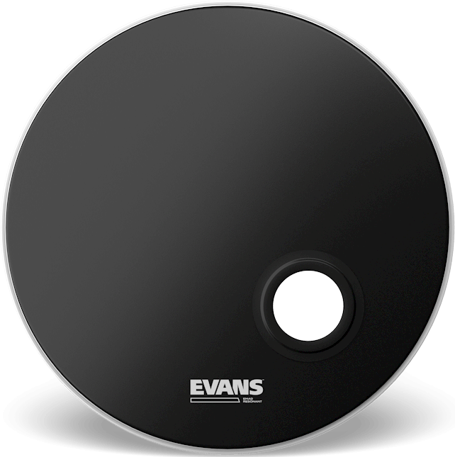 Evans Emad Resonant Bass Drumhead Bd24remad - 24 Pouces - Peau Grosse Caisse - Main picture
