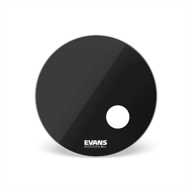 Evans Eq3 Resonant Smooth Black Bd22rb - 22 Pouces - Peau Grosse Caisse - Main picture