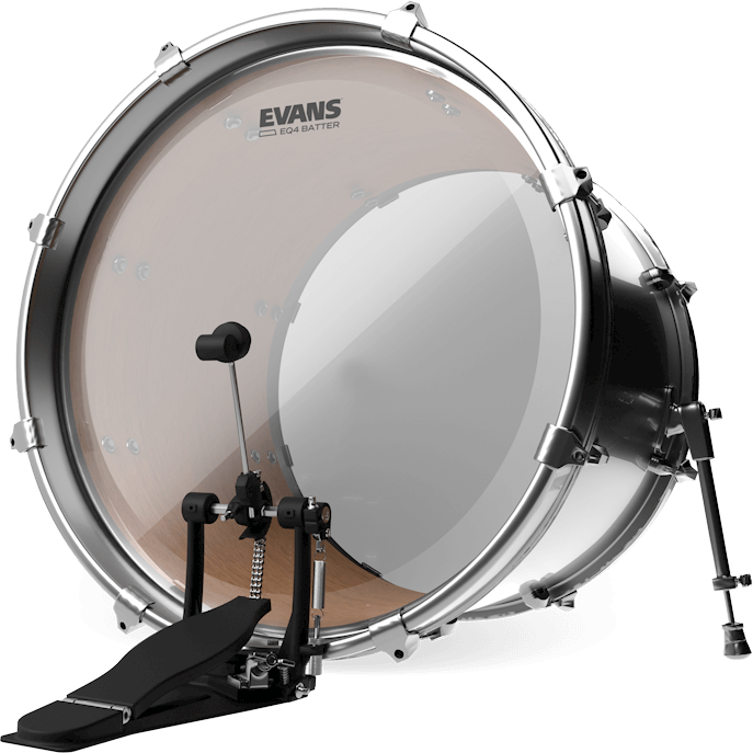 Evans Eq4 Clear Bass Drumhead Bd20gb4 - 20 Pouces - Peau Grosse Caisse - Main picture