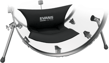 Evans Evans Pad Sourdine Pour Grosse Caisse Evans Eq - Sourdine Batterie - Main picture